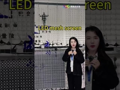 P50 Transparante LED-pixel-scherm voor vierkant LED-videodisplay voor buitenreclame