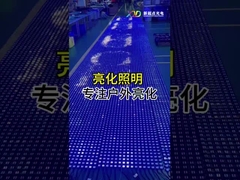 H2020-1LED Transparent LED Mesh Screen Outdoor High Brightness Waterdicht IP68