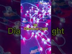 DMX Control LED String Lights DC12V IP67 Met 70lm Lamp Lichtstroom